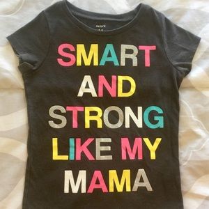 Carter’s Girls T-Shirt Size 4-5 EUC!